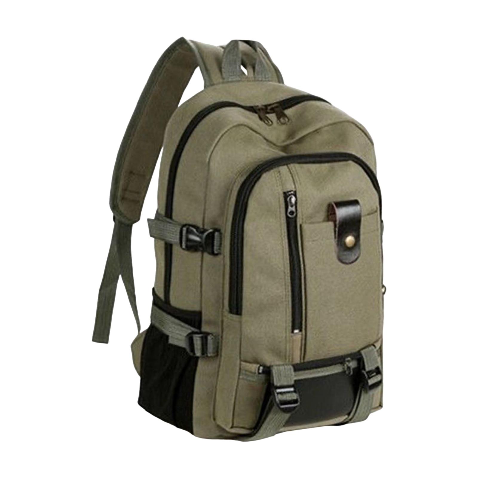 Большой холщовый рюкзак для пу – обзор и цена Canvas Backpack Casual